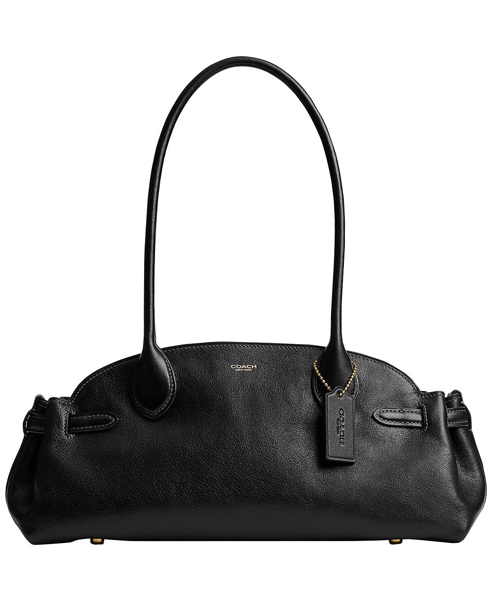 COACH Soft Empire Medium Leather Shoulder Bag 34