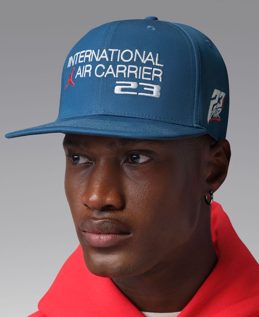 Мужская и женская кепка Jordan Blue Pro Snapback