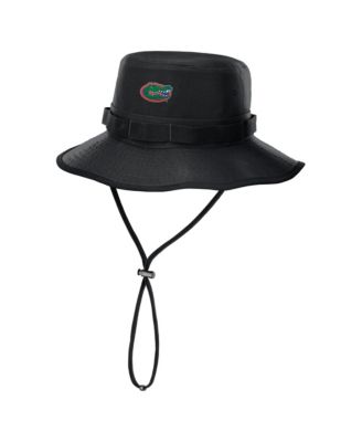 Мужская панама Jordan Florida Gators 2026 Sideline Apex Boonie Bucket черная