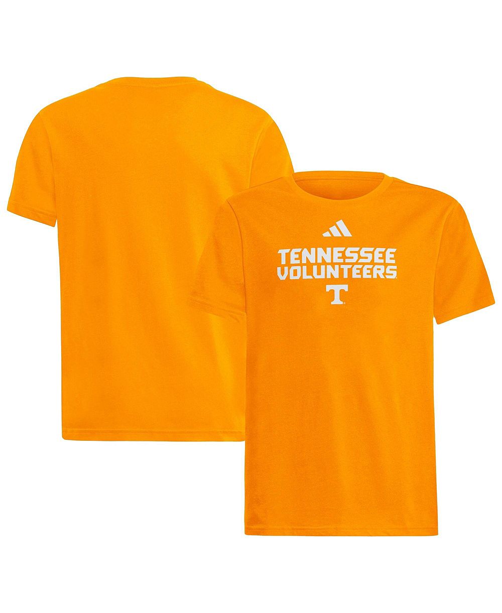 Детская футболка adidas Tennessee Orange Tennessee Volunteers Wordmark Fresh