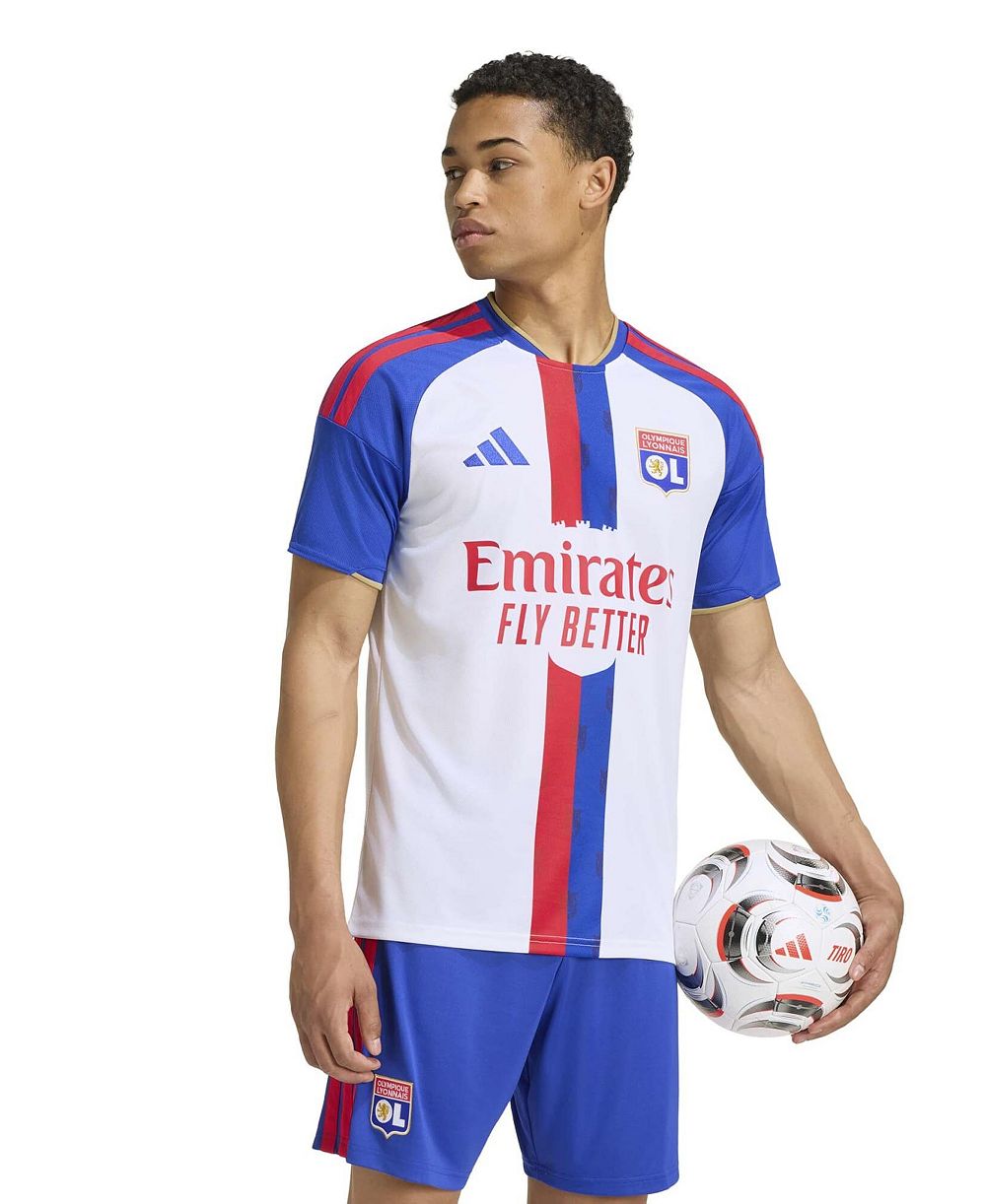 adidas Мужская джерси реплика Olympique Lyonnais Home 2026/27 White