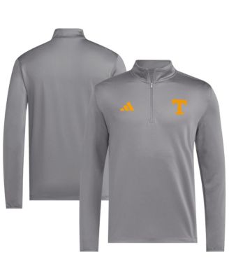Мужская куртка Adidas Gray Tennessee Volunteers 2026 Sideline Ultimate 365 Woven Quarter-Zip Pullover