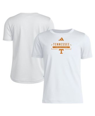 Детская футболка Adidas White Tennessee Volunteers Pregame Performance