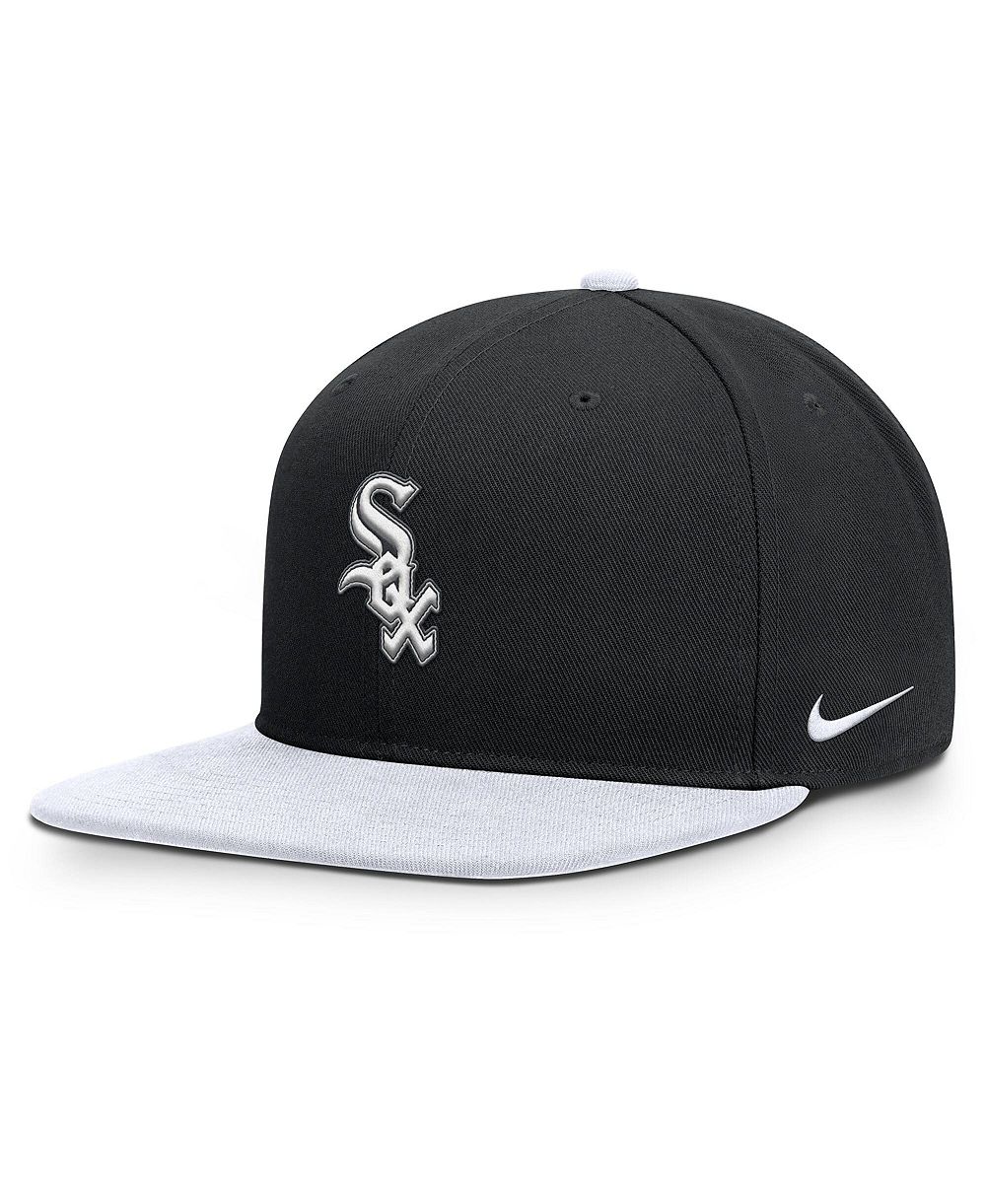 Nike Мужская кепка Snapback Black/White Chicago White Sox Primetime Pro Dri-FIT