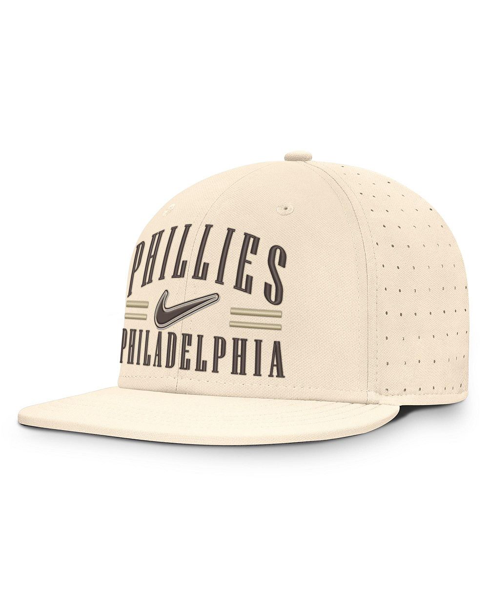 Nike Мужская натуральная кепка Philadelphia Phillies True Dri-FIT AeroBill