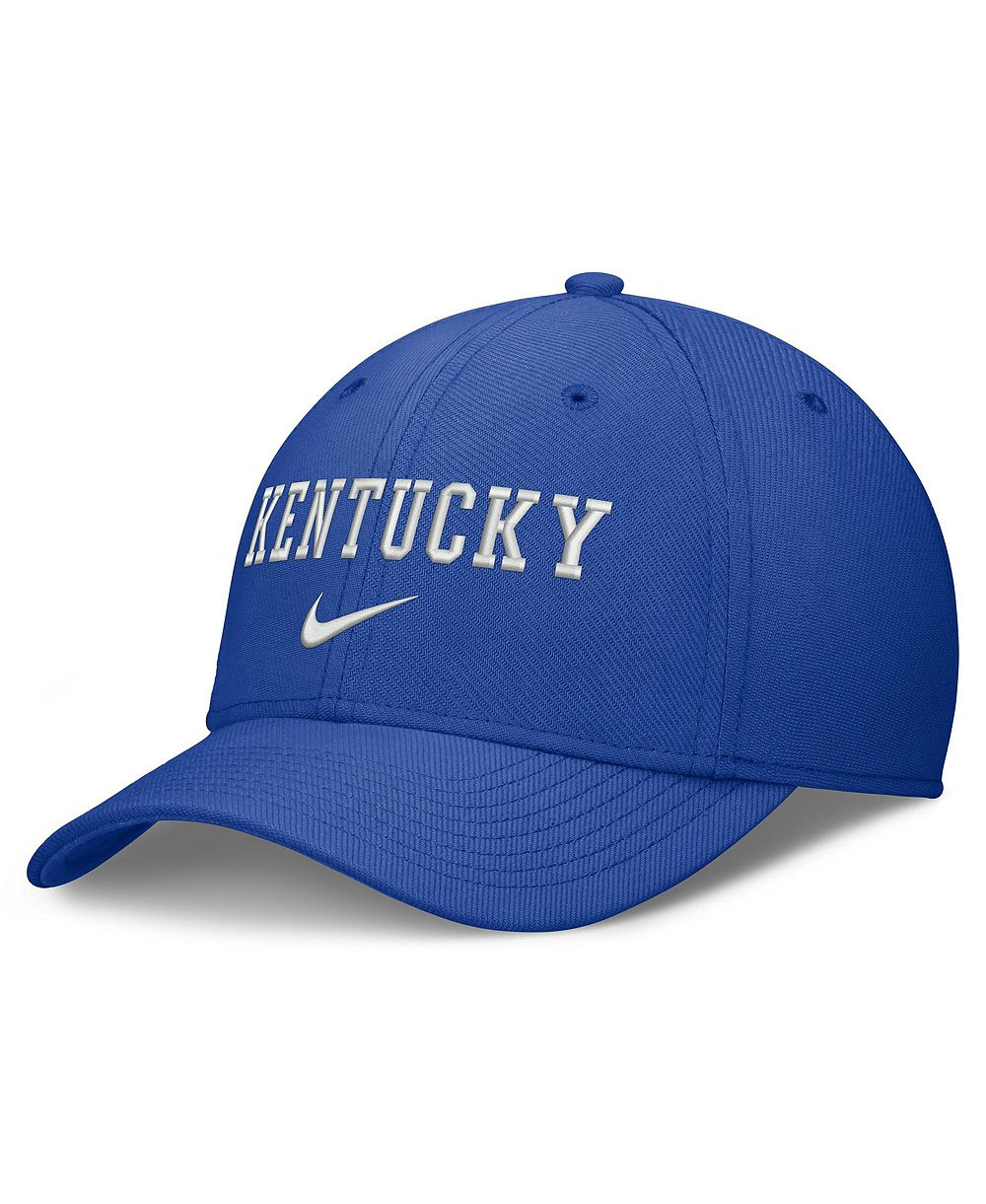 Nike Men's Royal Kentucky Wildcats Rise On-Field SwooshFlex Dri-FIT Flex Hat