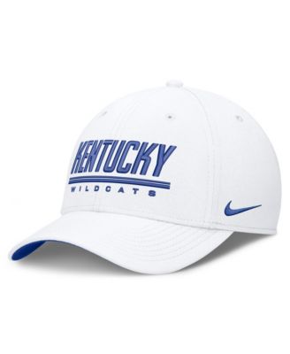 Nike Men's White Kentucky Wildcats Game Day Rise Swooshflex Hat