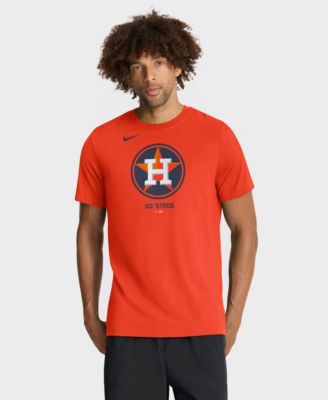 Nike Мужская футболка Houston Astros Tri-Blend Logo Orange