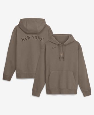 Мужское худи Nike Brown New York Yankees Fashion Club Pullover