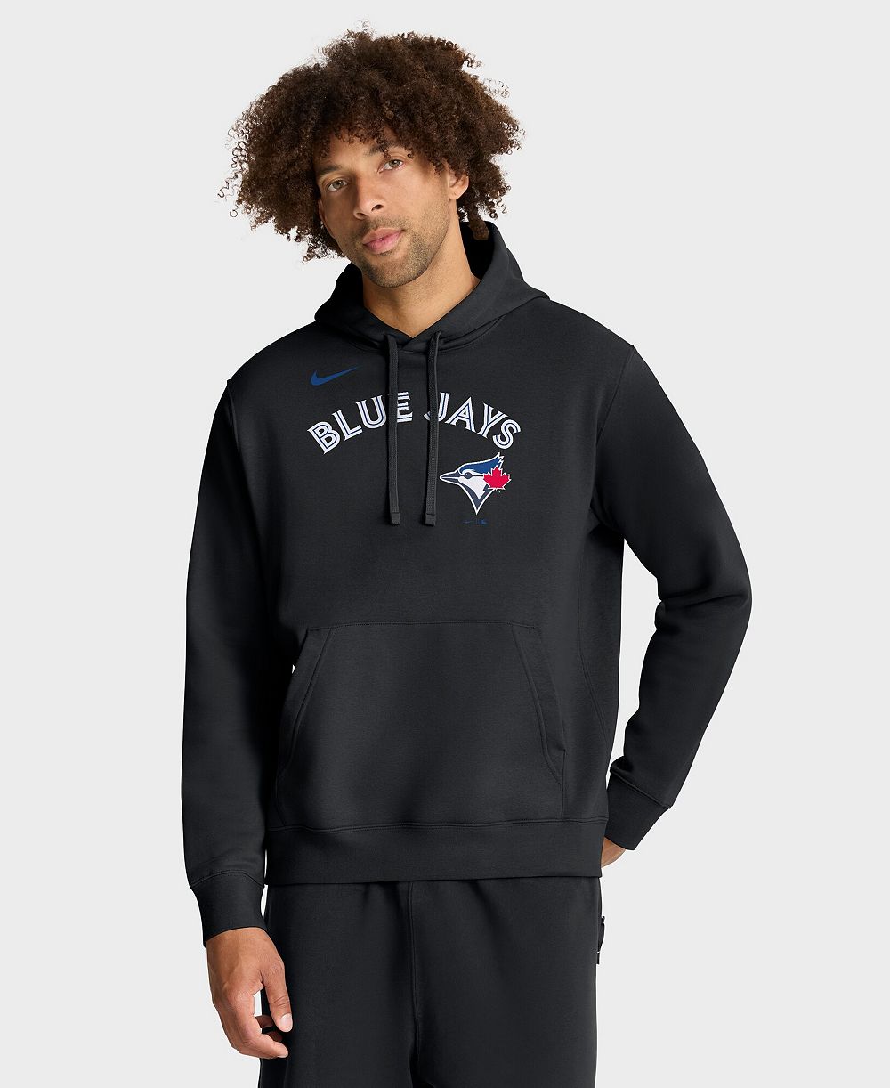 Nike Мужское худи Toronto Blue Jays Dri-FIT Club Black