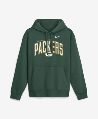 Мужская худи Nike Green Green Bay Packers Expect Victory Club Fleece Pullover