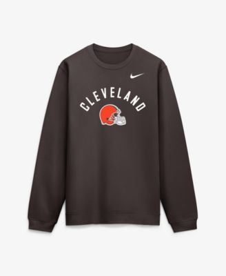 Мужская толстовка Nike Brown Cleveland Browns Defensive Leader Club Fleece