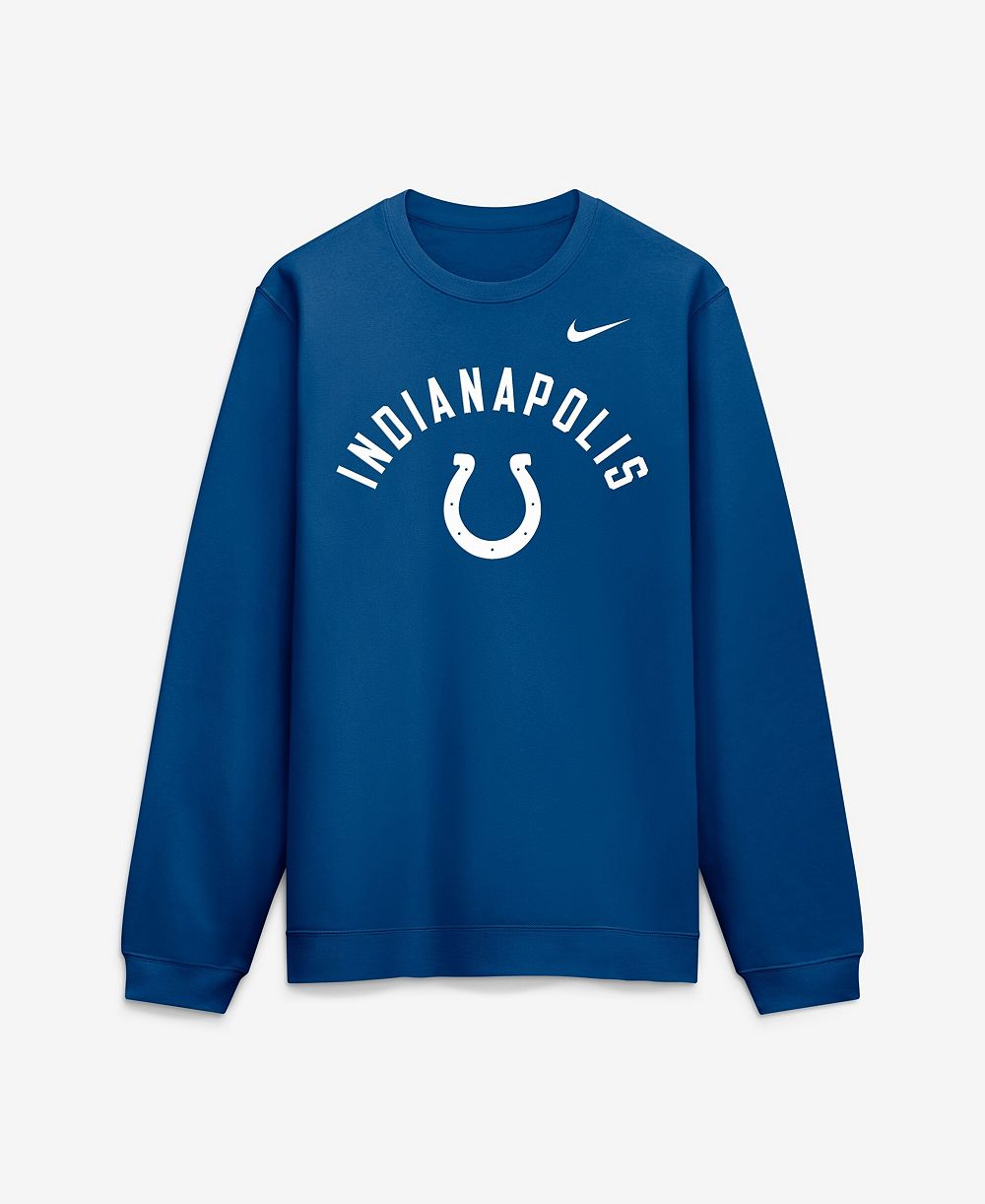 Мужской свитшот Nike Royal Indianapolis Colts Defensive Leader Club Fleece