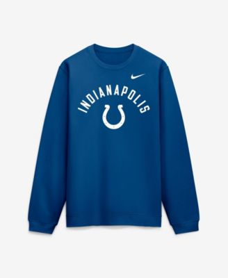 Мужской свитшот Nike Royal Indianapolis Colts Defensive Leader Club Fleece