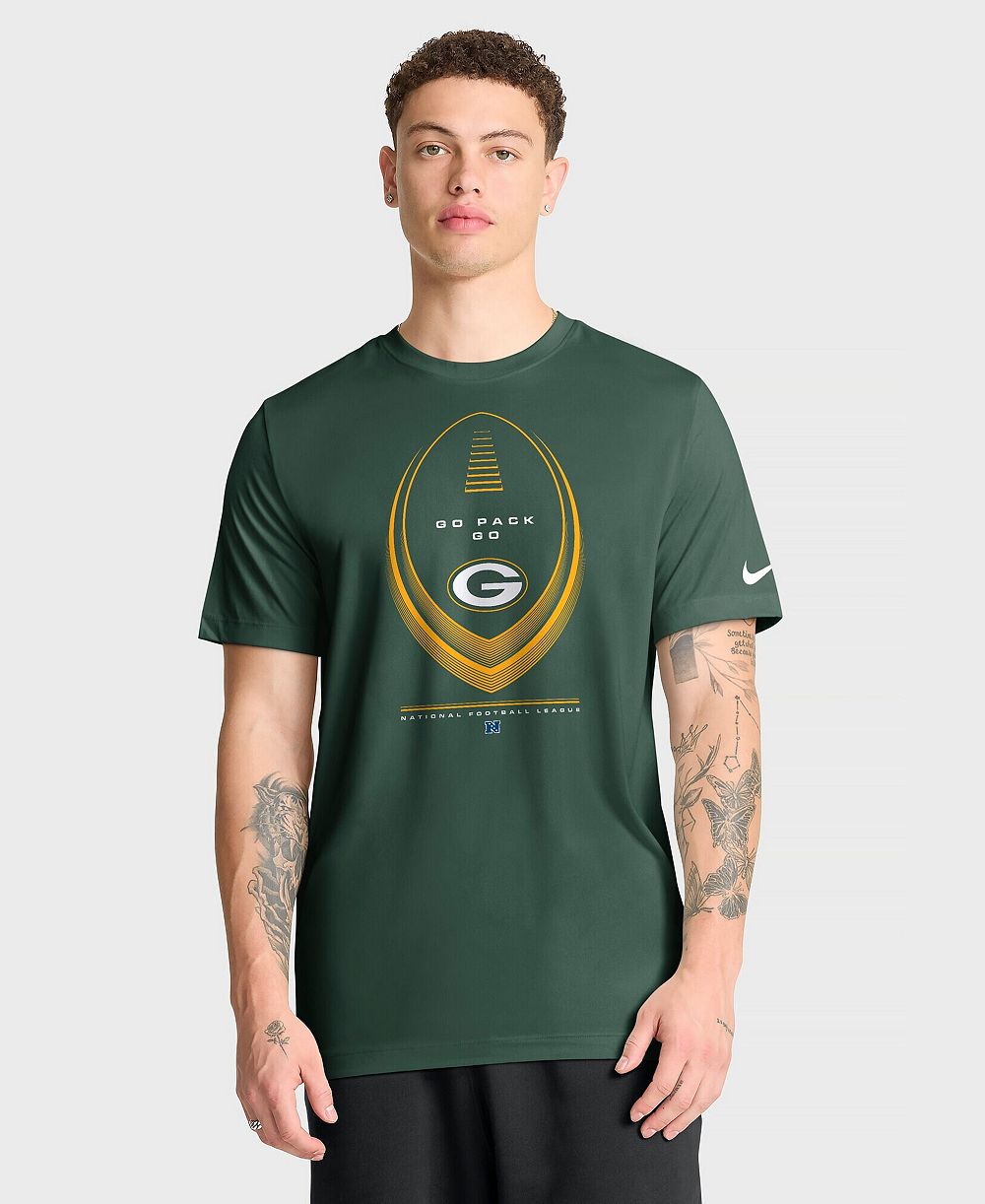 Nike Мужская футболка Green Bay Packers Big Tall Legend Icon Dri-FIT