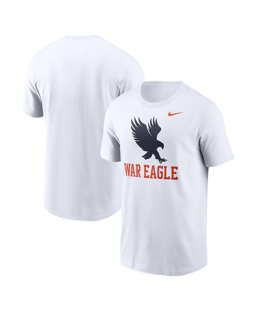 Мужская футболка Nike Auburn Tigers Primetime Logo Mantra White
