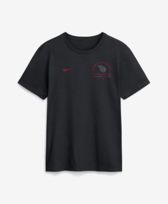 Мужская футболка Nike Black Cleveland Guardians Split Logo
