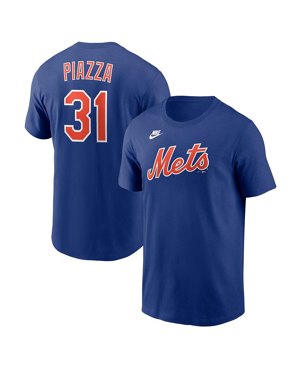 Мужская футболка Nike Mike Piazza Royal New York Mets Cooperstown Collection Name Number