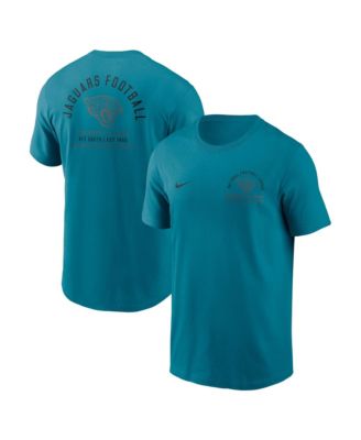 Мужская футболка Nike Teal Jacksonville Jaguars Split Logo