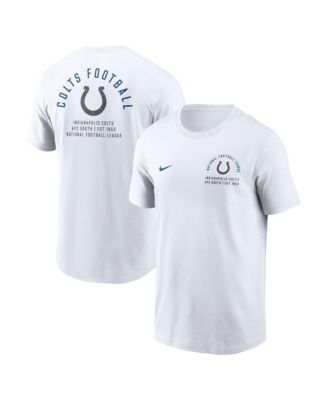 Мужская футболка Nike White Indianapolis Colts Split Logo
