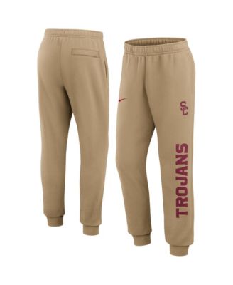 Nike Мужские бежевые джоггеры USC Trojans Primetime Club Fleece