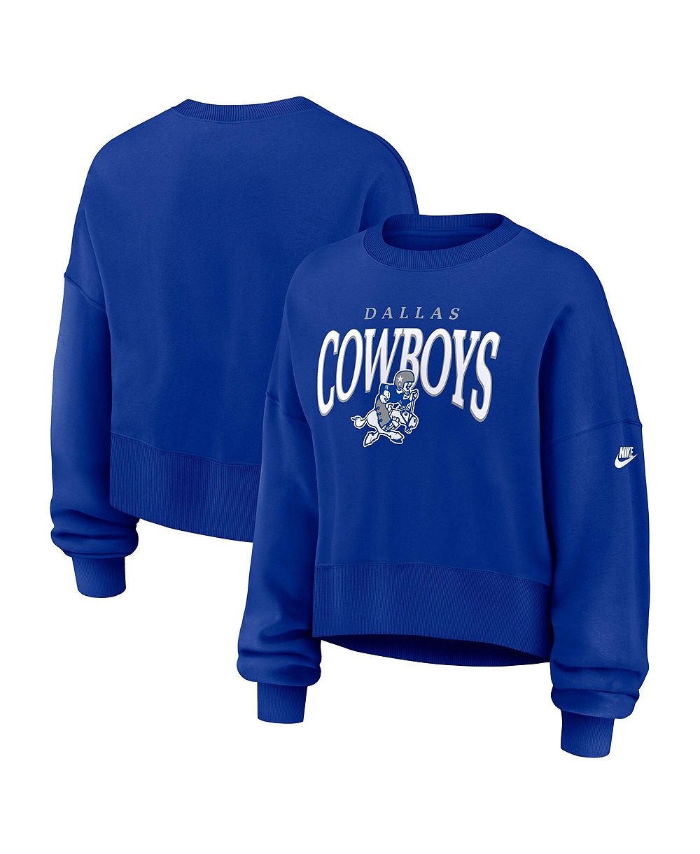 Женская свитшот Nike Women's Dallas Cowboys Phoenix Fleece Oversized