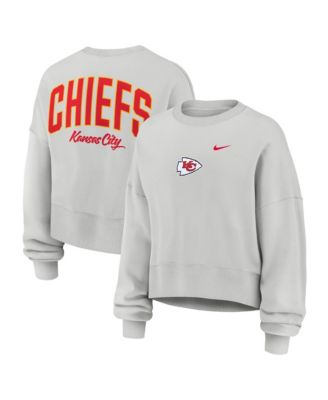 Nike Женская серая оверсайз толстовка Phoenix Fleece Kansas City Chiefs