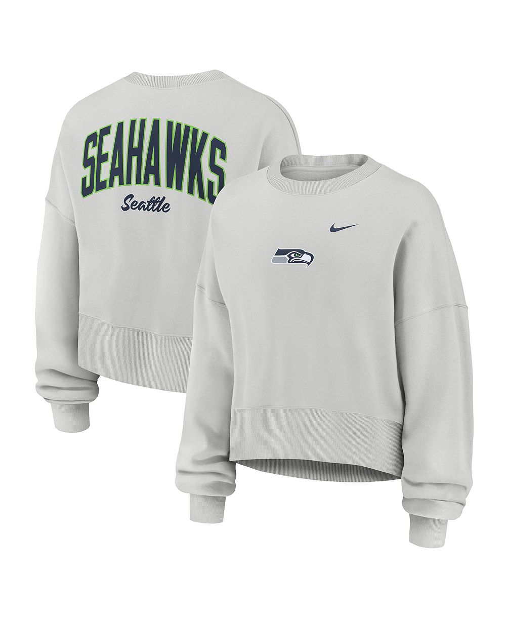 Женское худи Nike Seattle Seahawks Oversized Primetime Phoenix Fleece