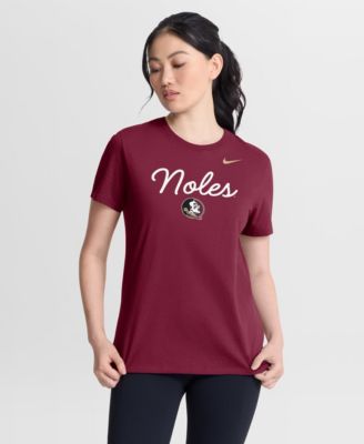 Nike Women's Garnet Florida State Seminoles Script Mantra Logo T-Shirt