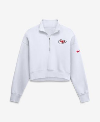 Nike Женская толстовка Cropped Kansas City Chiefs White