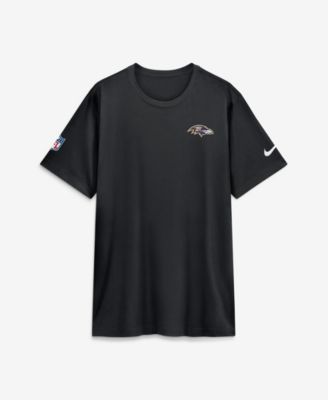 Мужская футболка Nike Black Baltimore Ravens Alt Legend Small Logo Dri-FIT