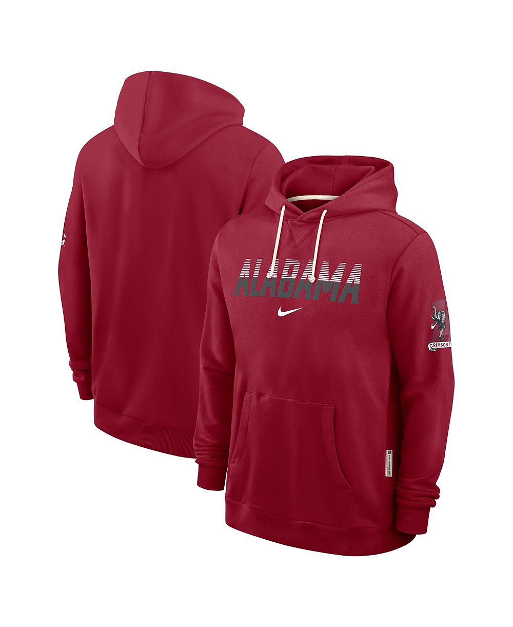 Мужское худи Nike Crimson Alabama Crimson Tide 2026 Sideline Standard Issue Dri-FIT