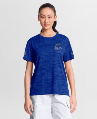 Nike Женский Royal Buffalo Bills Sideline Velocity Dri-FIT T-Shirt