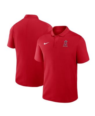 Мужская футболка-поло Nike Red Los Angeles Angels Dri-FIT Victory