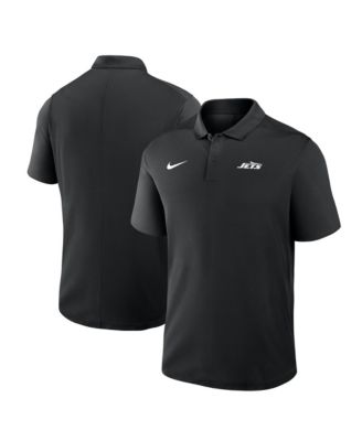 Мужская рубашка-поло Nike New York Jets Black Dri-FIT Victory