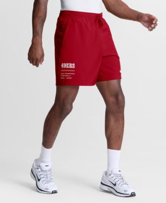 Nike шорты Form Dri-FIT San Francisco 49ers для мужчин, алый
