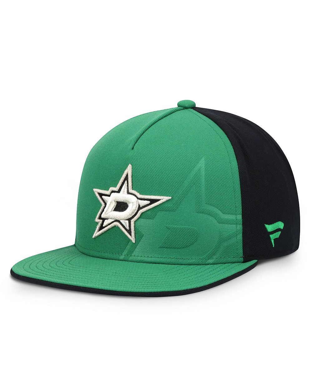 Мужская кепка Fanatics Dallas Stars зеленая/черная