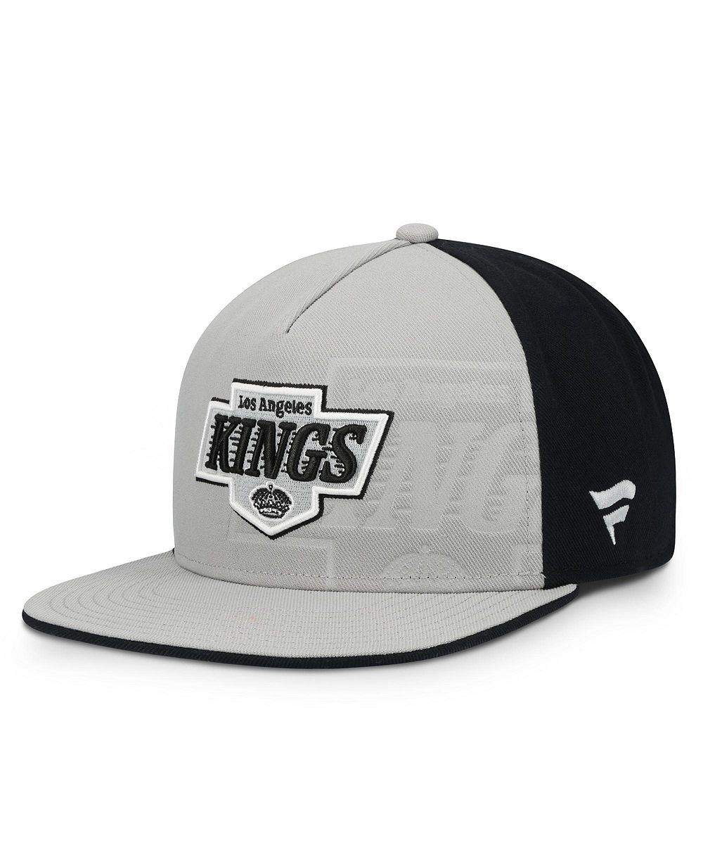 Fanatics Мужская кепка Los Angeles Kings Snapback Silver/Black