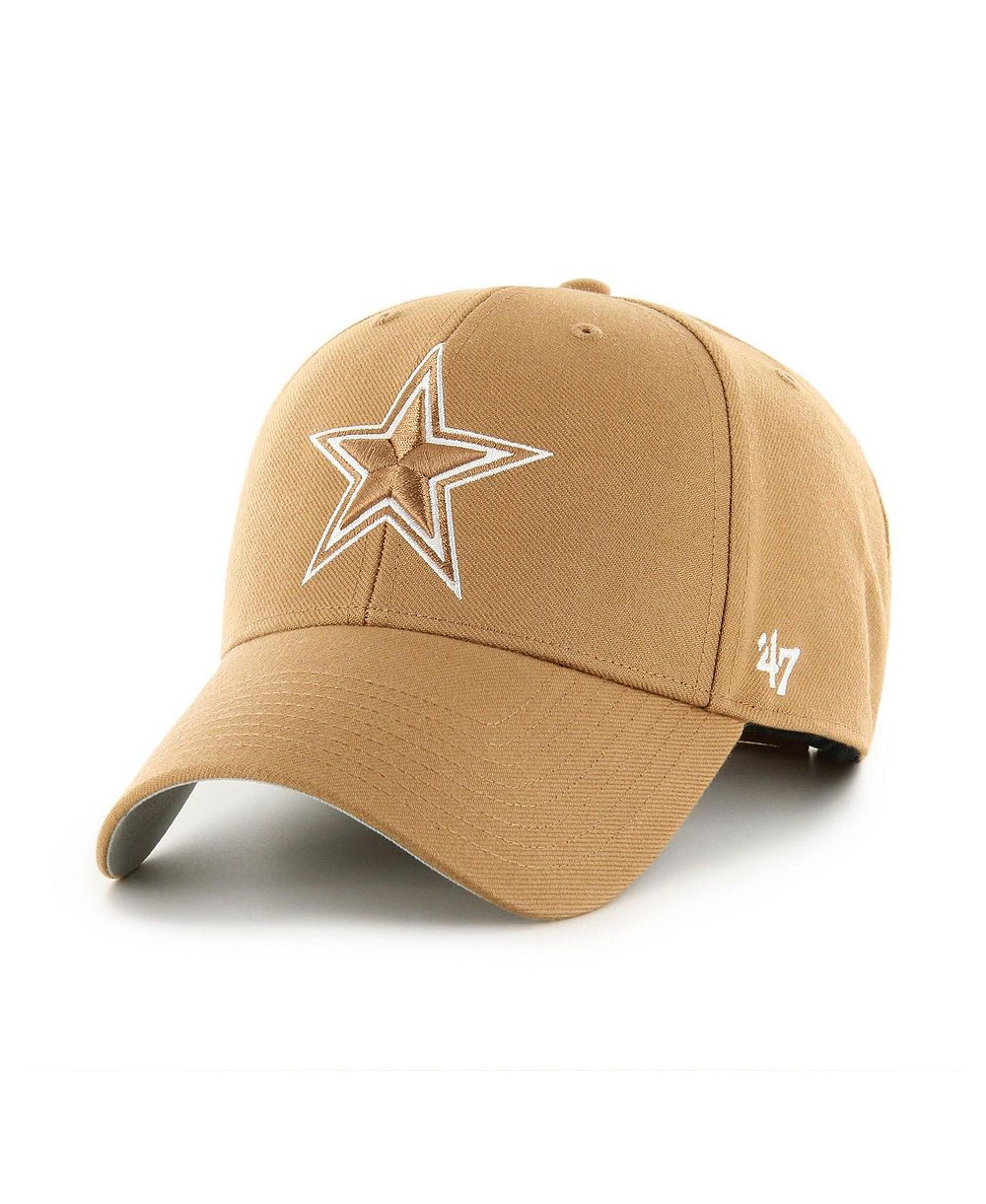 '47 Brand Мужская регулируемая кепка Dallas Cowboys Ballpark MVP цвет Tan