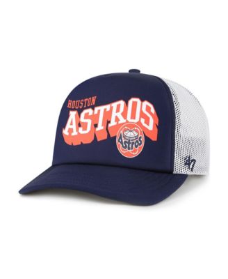 47 Brand Мужская темно-синяя кепка Houston Astros Meander Foam Trucker Snapback