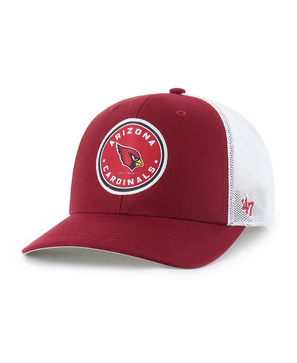 47 Brand Мужская Cardinal Arizona Cardinals Disclose Trophy Flex Hat