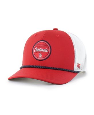 47 Brand Men's Red/White St. Louis Cardinals Fairway Trucker Adjustable Hat