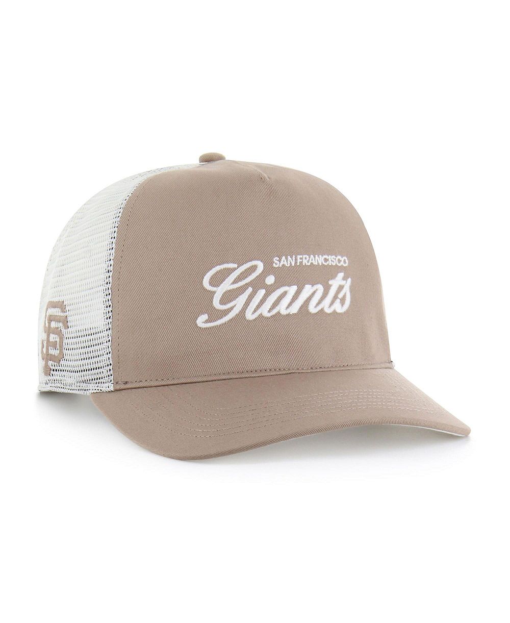 Мужская регулируемая кепка 47 Brand Men's Brown San Francisco Giants Foundational Mesh Hitch