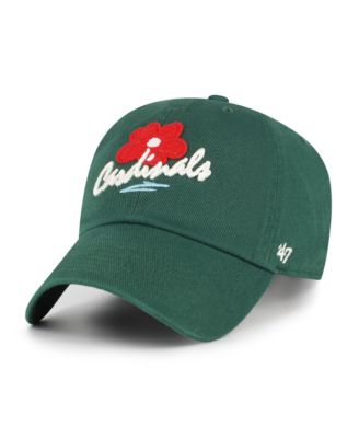 Мужская и женская кепка '47 Brand Green St. Louis Cardinals Flora Gallery Clean Up Adjustable