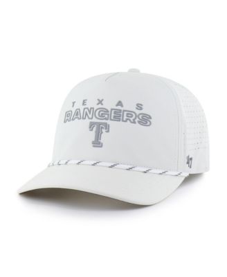 Мужская регулируемая кепка 47 Brand Texas Rangers Forward Vault Hitch, белая