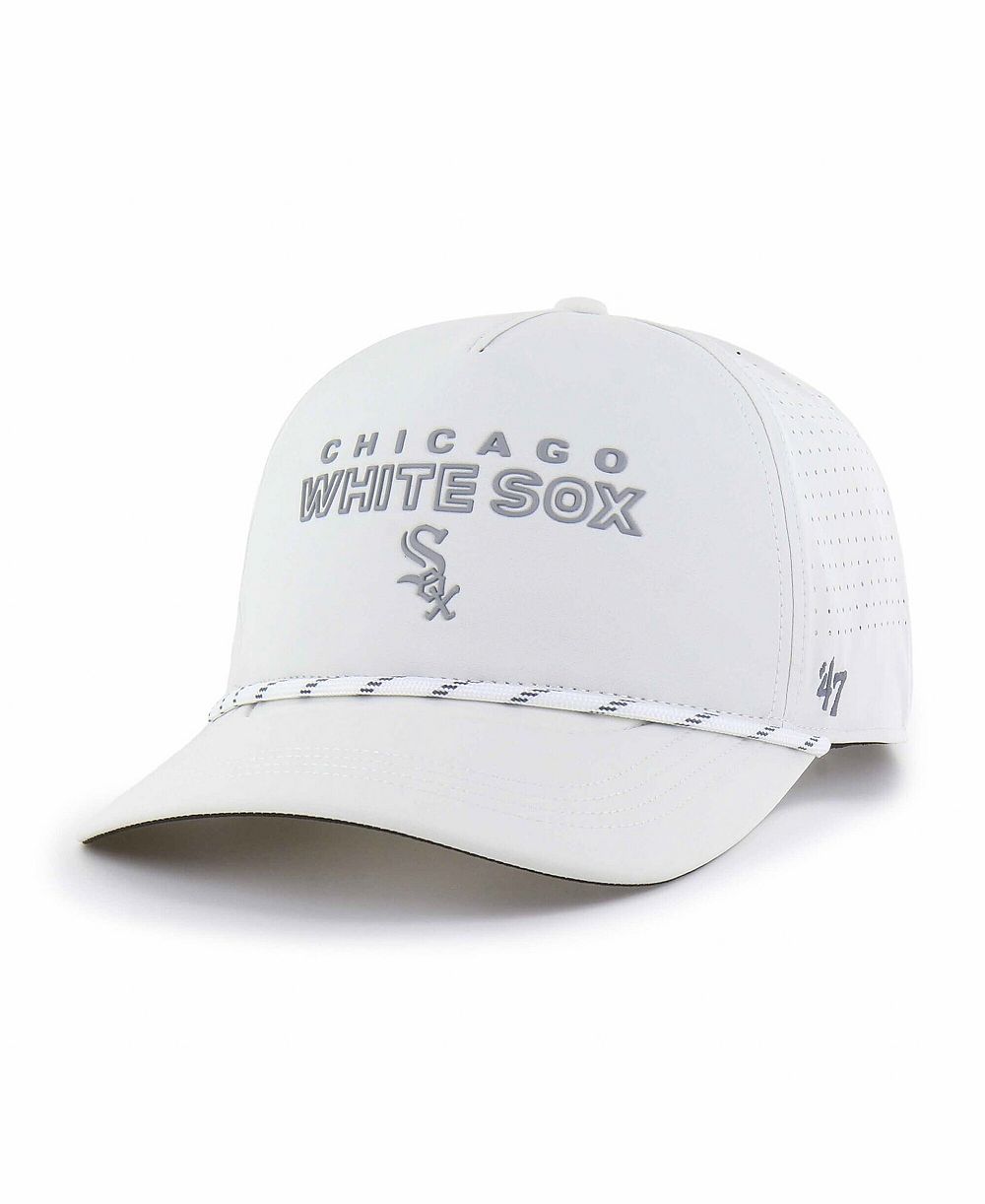 '47 Brand Мужская белая кепка Chicago White Sox Forward Vault Hitch регулируемая