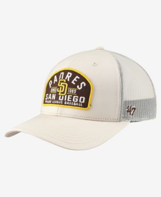Мужская регулируемая кепка '47 Brand San Diego Padres Leland Cream