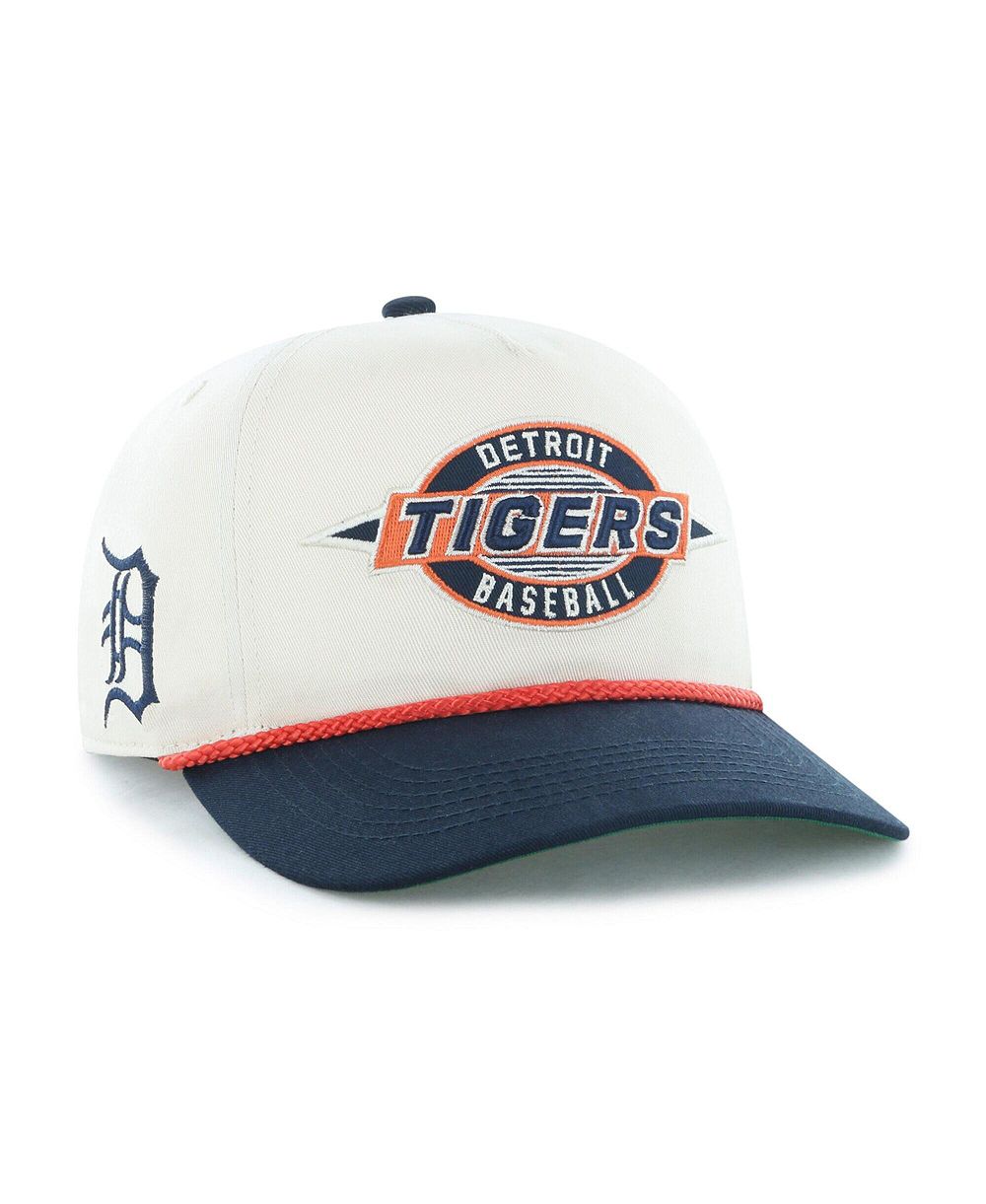 Мужская бежевая кепка '47 Brand Detroit Tigers Frame Out Hitch Adjustable
