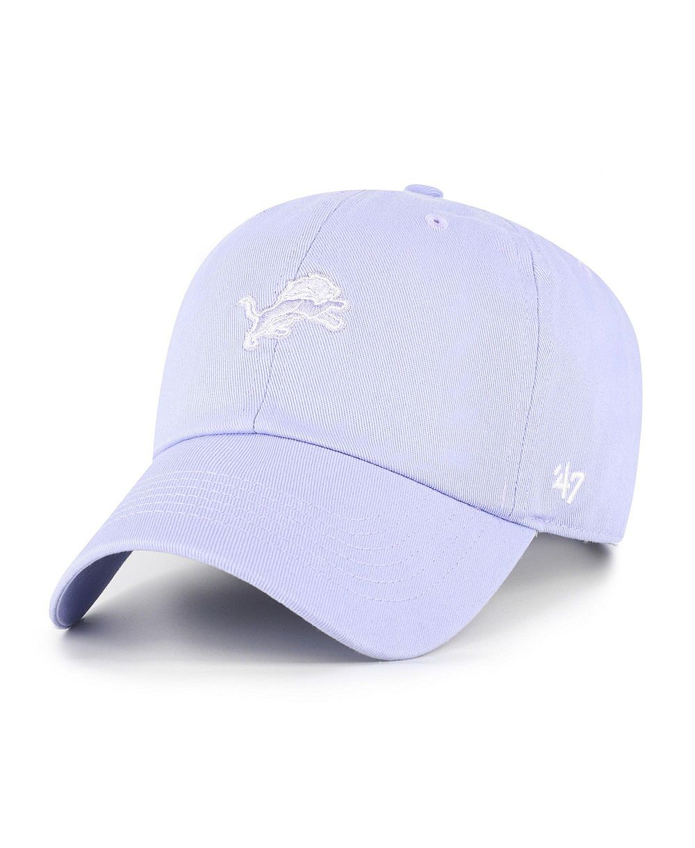 '47 Brand кепка Base Runner Ballpark Clean Up, Detroit Lions, для женщин, фиолетовая