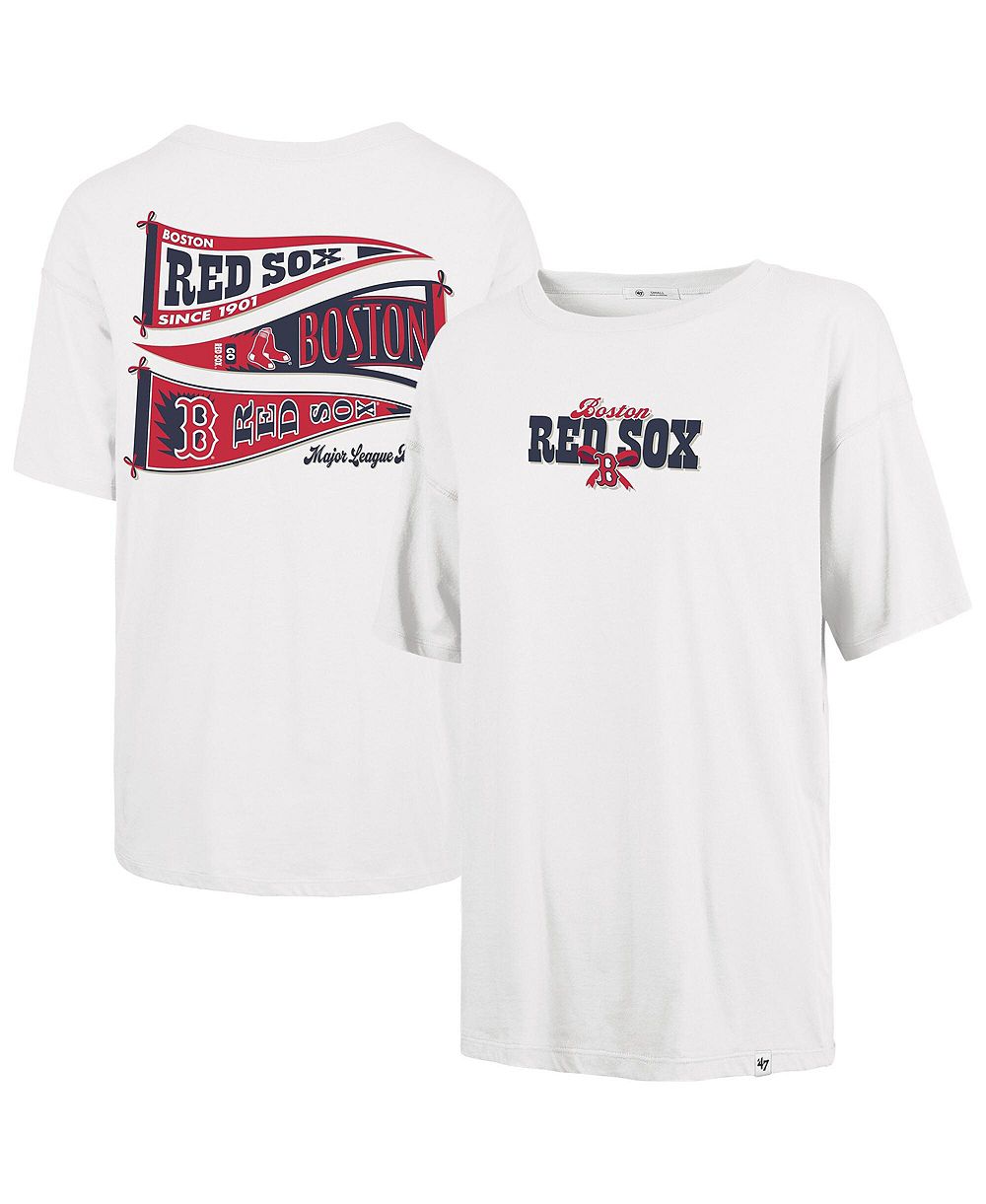 Женская футболка '47 Brand Women's Boston Red Sox Bow Banner Sadie